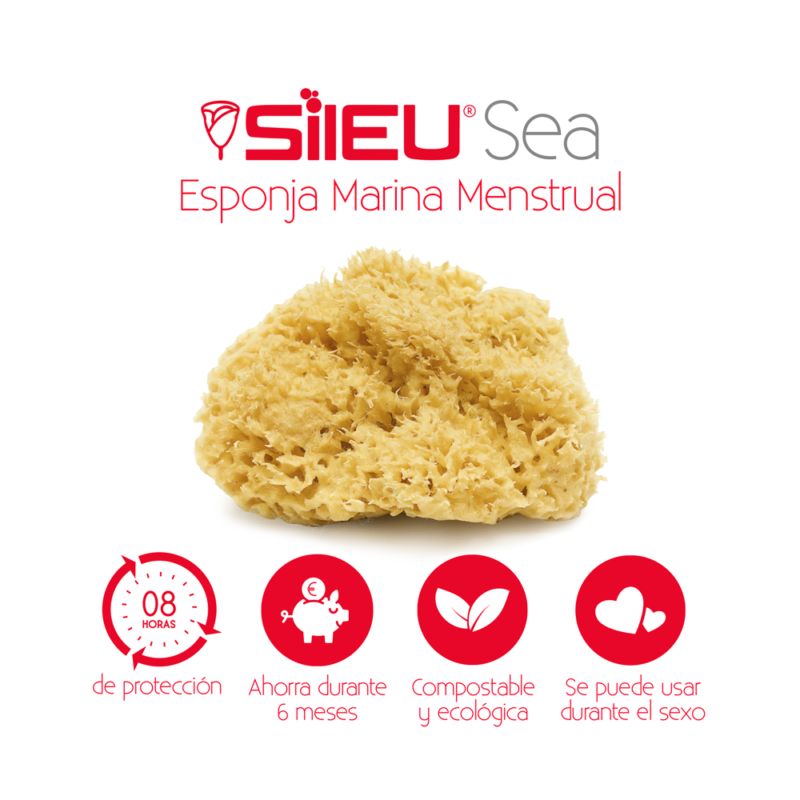 Sileu Sea Esponja Marina Menstrual Natural Reutilizable - Sileu cup