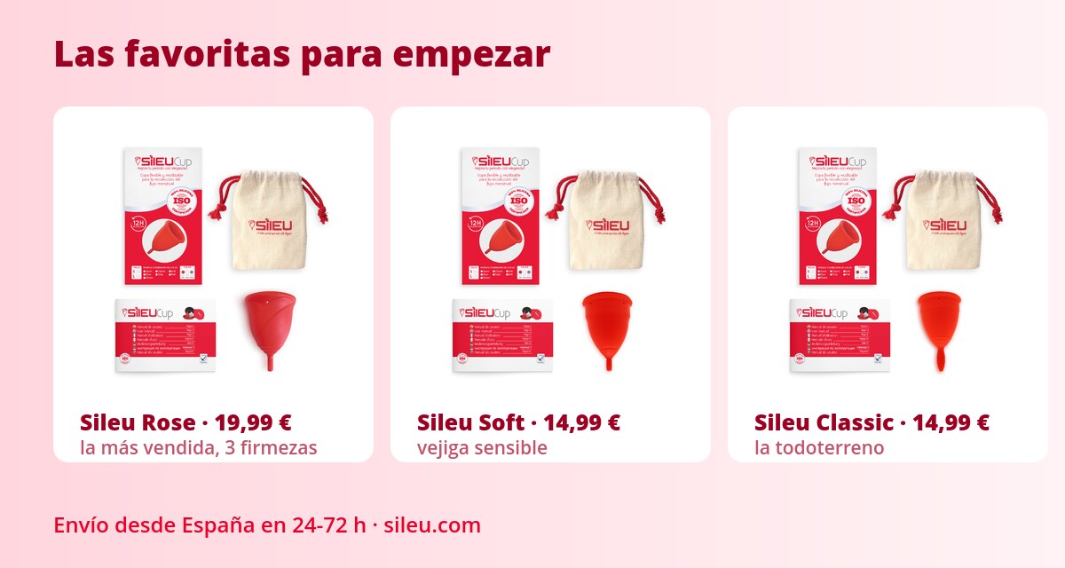 Cómo elegir tu primera copa menstrual: guía completa para principiantes 4 Rose, Soft y Classic: candidatas a mejor copa menstrual para empezar, con precios