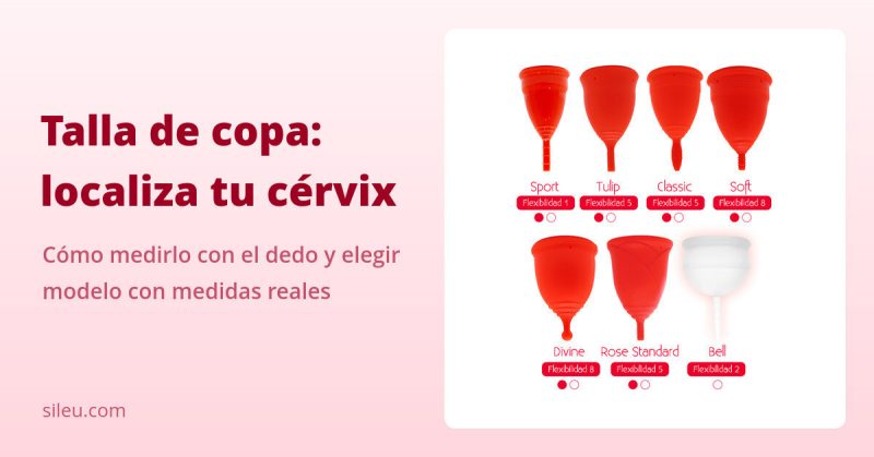 Talla de copa menstrual según tu cérvix: localízalo y acierta