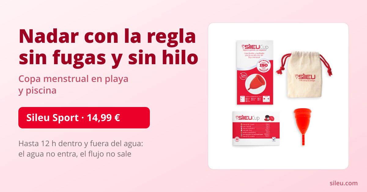 Copa menstrual en los días de playa o piscina 25 nadar con la regla copa menstrual verano