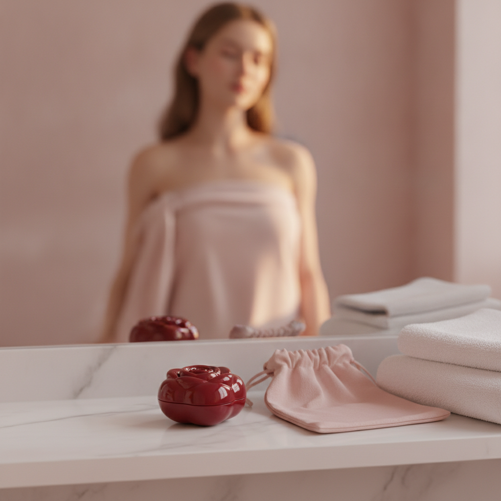 Uso de la copa menstrual en mujeres vírgenes 3 Copa menstrual virgen: escena delicada de primera vez con discreción