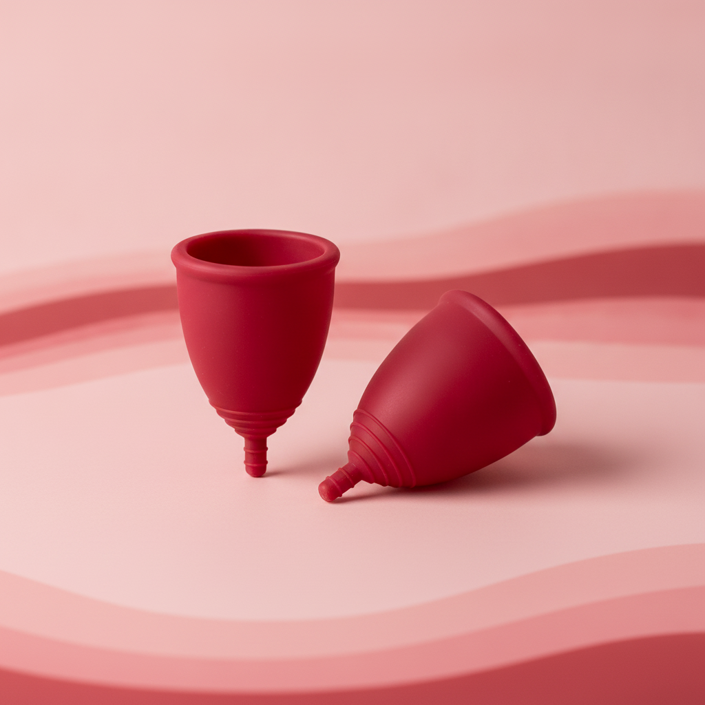 Copa menstrual para regla abundante: capacidades reales en ml 2 Composición con la copa menstrual Sileu Classic y Sport, las dos opciones recomendadas para flujo abundante