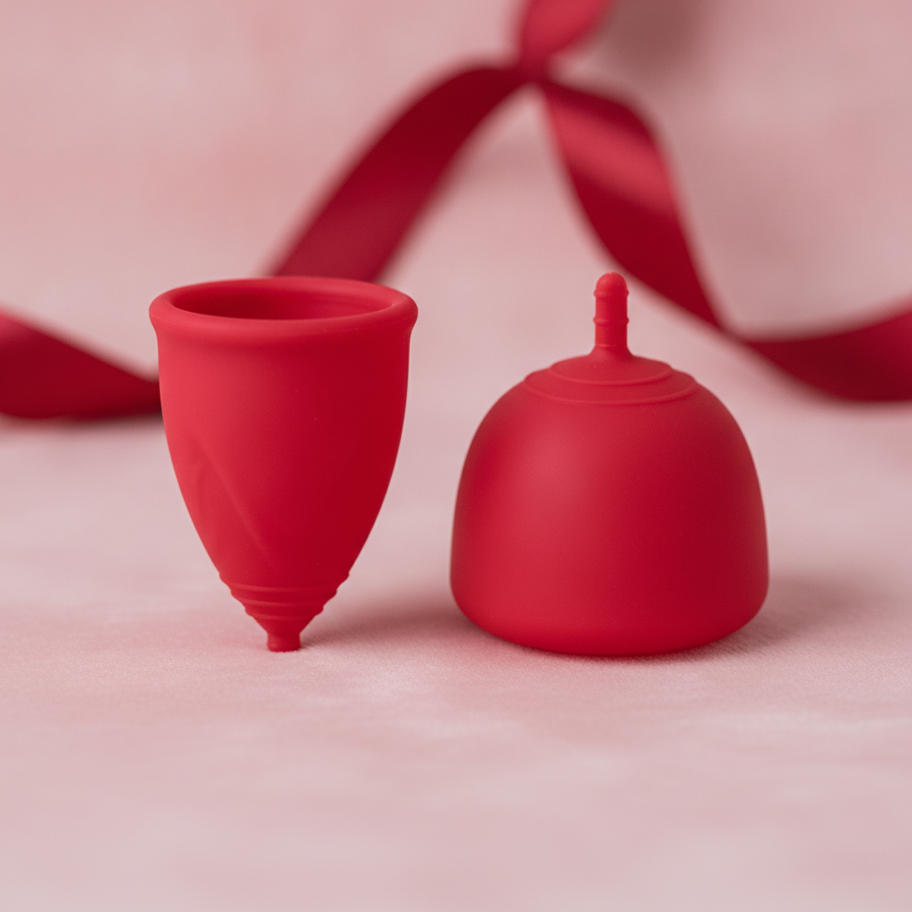 Disco menstrual o copa: cuál elegir según tu anatomía y rutina 2 Composición con la copa menstrual Sileu Tulip y Classic, dos alternativas a valorar frente al disco menstrual