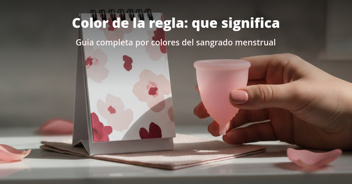 Sangrado menstrual: colores y significados 3 Color de la regla significado guia completa