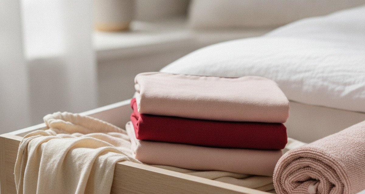 ¿Cuántas bragas menstruales necesito? Cálculo por tipo de regla 2 Braguitas menstruales Sileu organizadas para lavar y rotar durante el ciclo