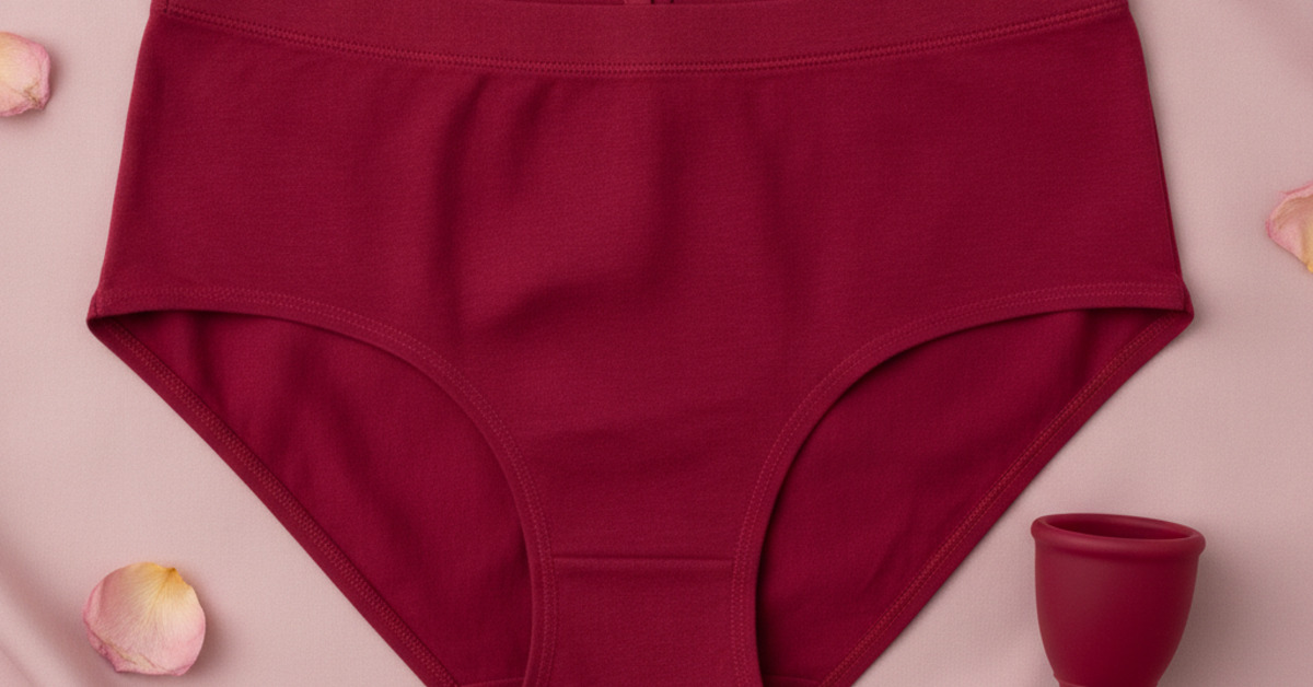 Period Panties + Cup: The Leak-Free Combo for Heavy Periods 1 bragas menstruales y copa combo regla abundante