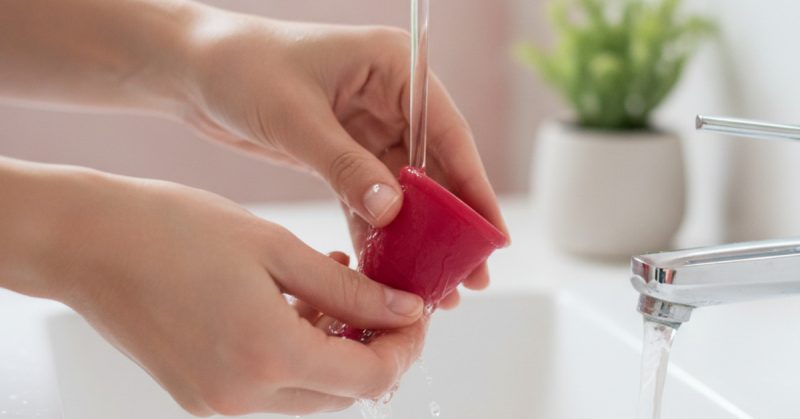 sindrome shock toxico copa menstrual higiene y lavado